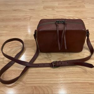 Madewell Brown Leather Mini Bag